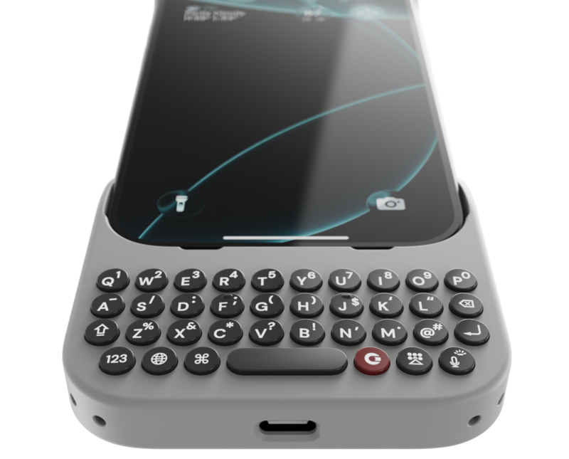 Clicks Keyboard Premium Typing Experience Iphone 17 Smoke