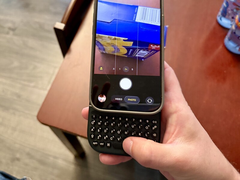 Clicks Power Keyboard Scanning Food Barcode